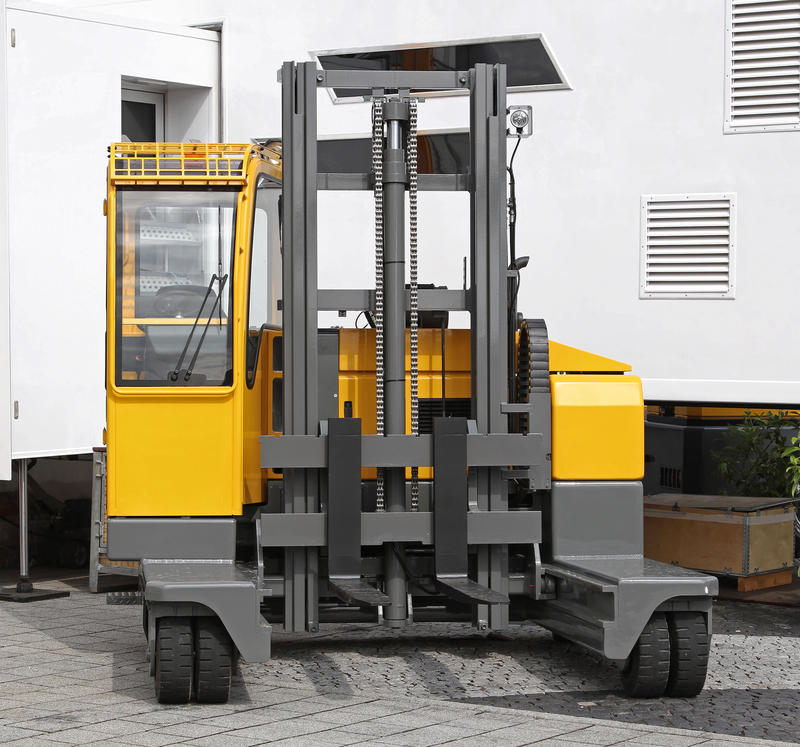 side loader forklift truck